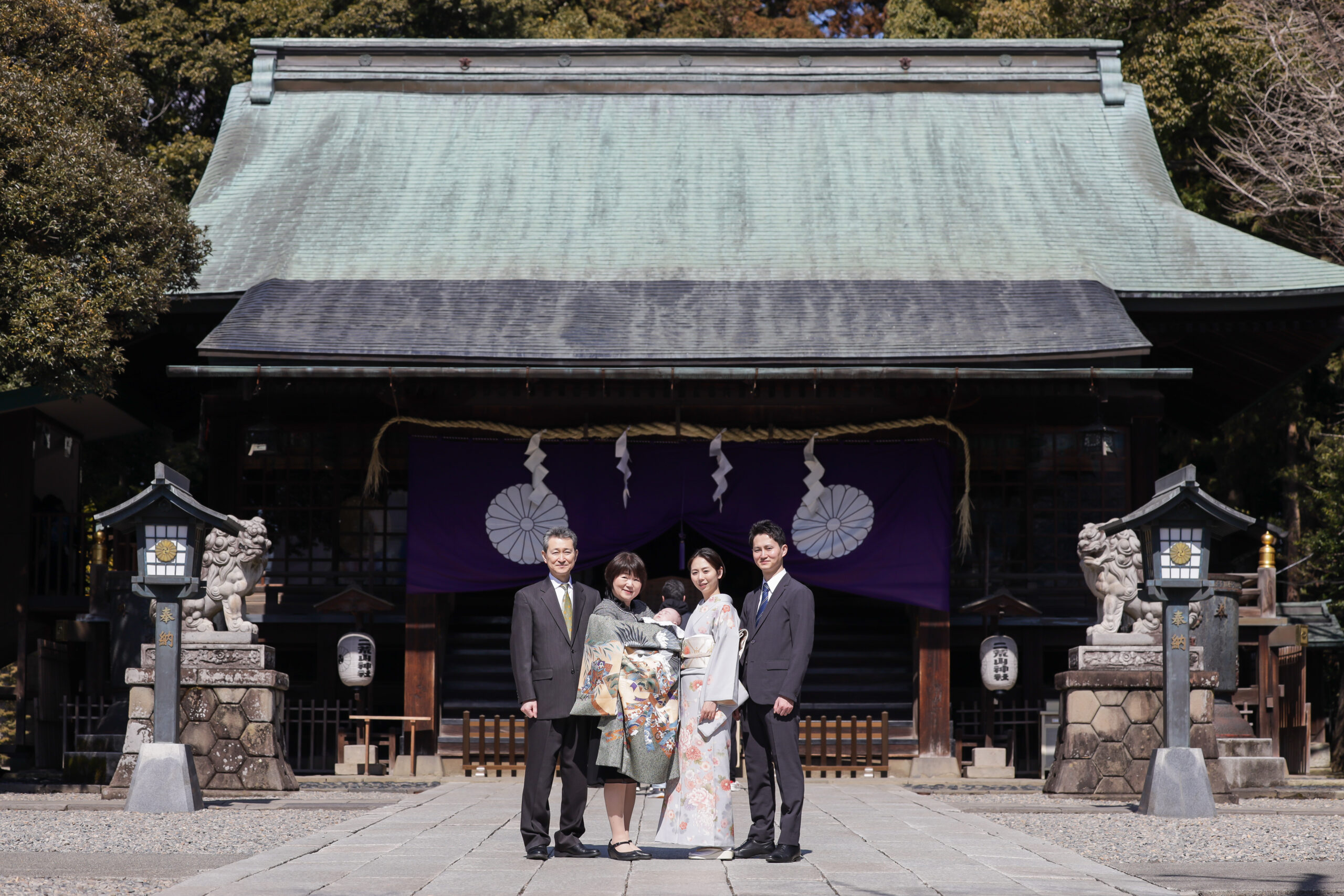 お宮参り写真