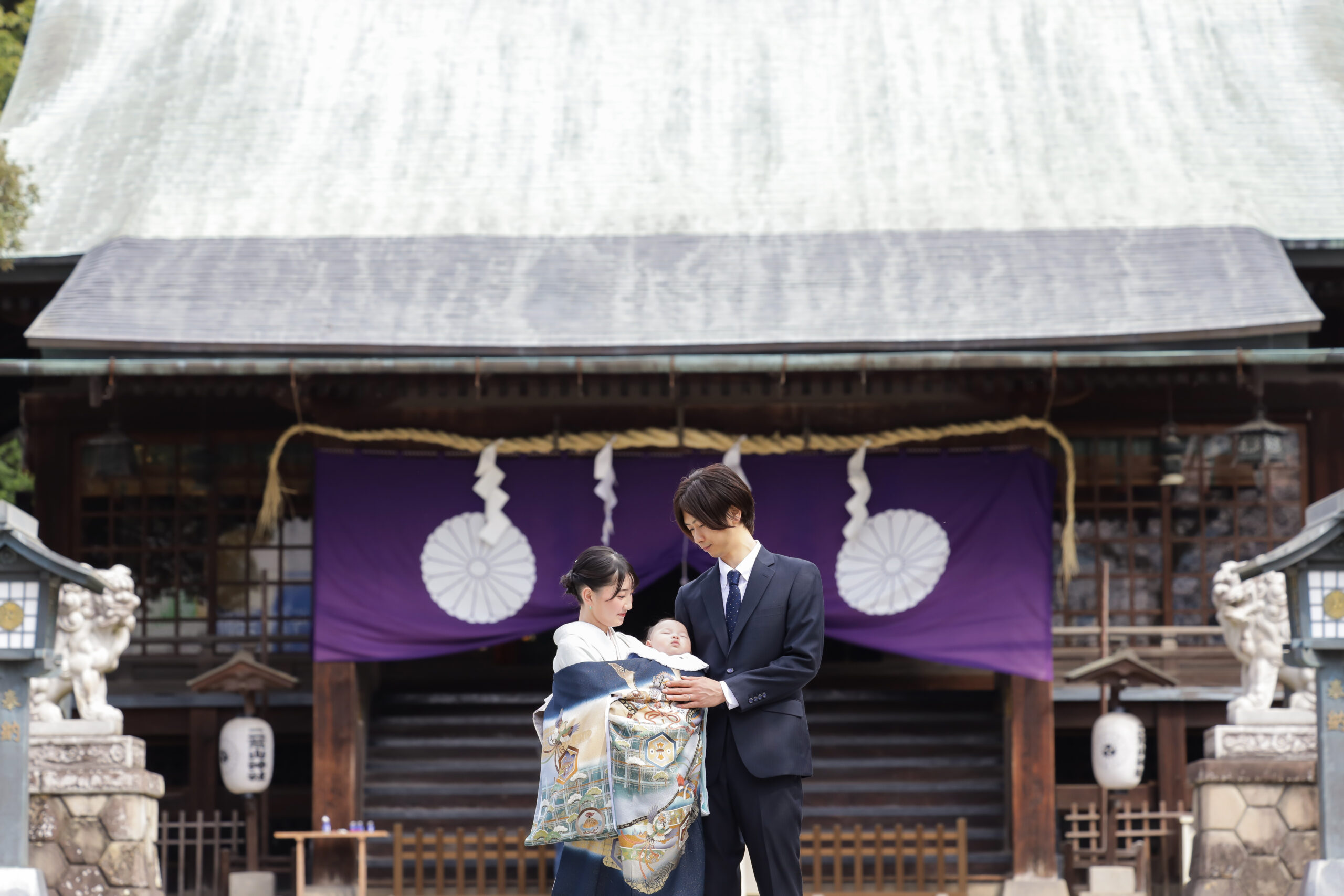 お宮参り写真